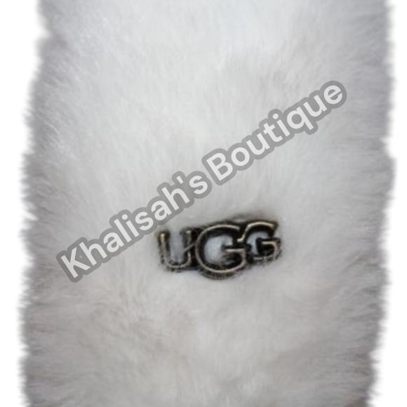 RARE! BNIB! NWT! Ugg Women's Earmuff Sheepskin Waterproof White - Picture 3 of 15